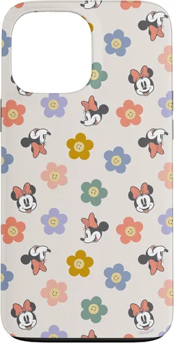Vista 23 de Funda para iPhone 11 de Disney Minnie Mouse Springtime Flowers and Happy Smiles