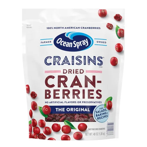 Vista 21 de Ocean Spray, Craisins - Arándanos secos, original, bolsa resellable de 12 onzas