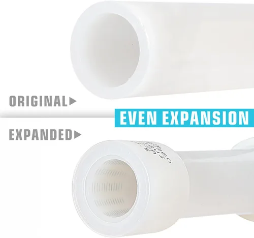 Vista 7 de iCrimp - Kit de herramientas de expansión de trinquete Pex con rotación automática PEX-a Tubing Expander, con cabezales de expansión ProPEX de 1/2