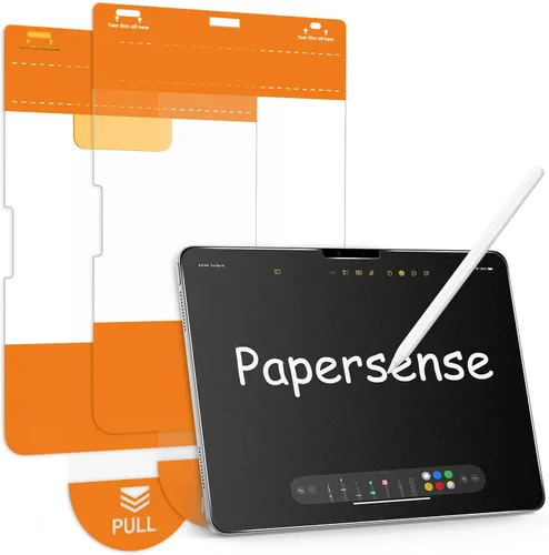 Vista 18 de OMOTON Paquete de 3 protectores de pantalla para iPad Mini 7/6 (7ª/6ª generación, 8.3 pulgadas), vidrio templado para iPad Mini A17 Pro 7ª