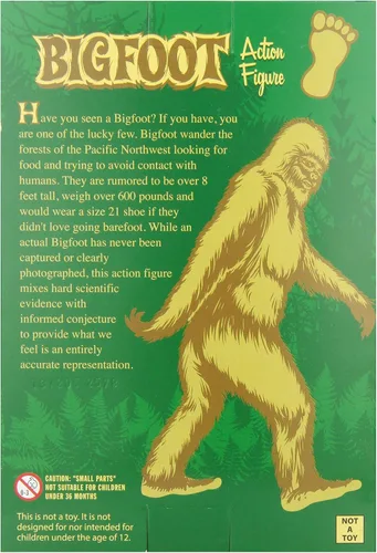 Vista 3 de Figura de acción Accoutrements Bigfoot