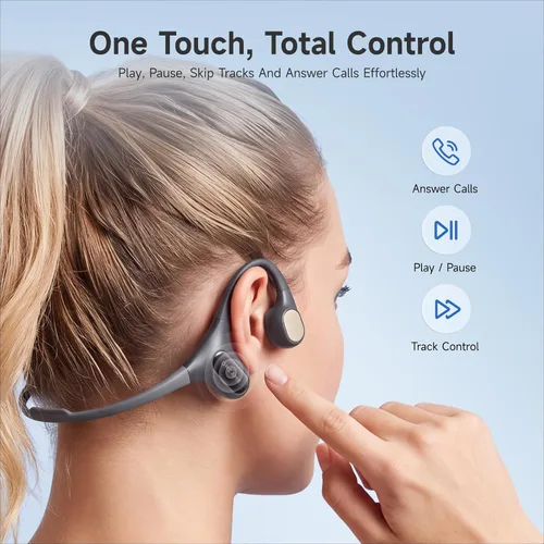 Vista 16 de dreame Aqua Plus Auriculares de conducción ósea, auriculares de oreja