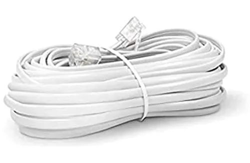 Vista 4 de Cable matriz para el auricular del teléfono, Negro