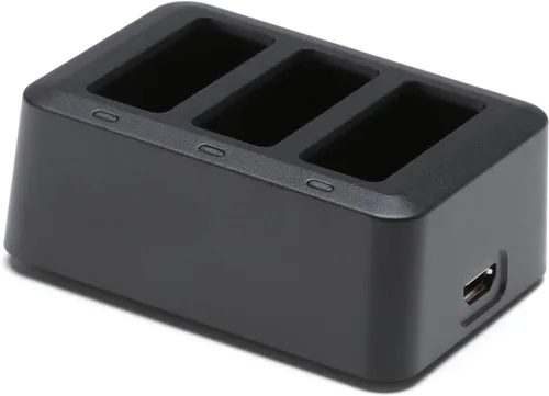 Vista 2 de DJI Concentrador de carga de batería de 3 bahías para baterías DJI Tello Dron, negro, CP.PT.00000271.01