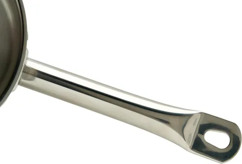 Vista 6 de Winco Cacerola de acero inoxidable resistente con tapa, 2 cuartos