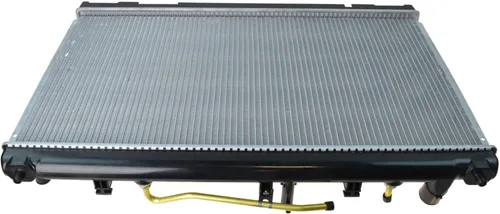 Vista 177 de TRQ Radiador de núcleo de aluminio de 1 fila Compatible con Subaru WRX STI 2.5L Turbo AWD 2015-2020