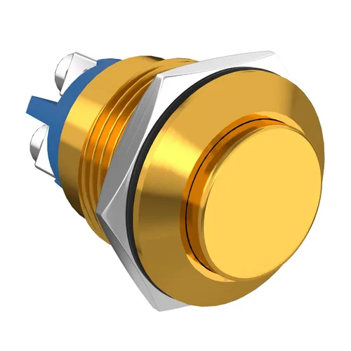 Vista 15 de STARELO 16 mm 5/8" Interruptor de botón momentáneo redondo alto 250 V de CA 5 A 12 V 36 V de CC 2 A 1NO SPST impermeable con carcasa de aluminio