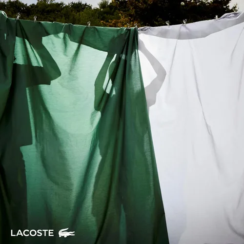 Vista 8 de Lacoste Juego de sábanas de 3 piezas 100% percal de algodón, frescas, crujientes, mate y duraderas, con certificación Oeko-Tex, color liso, azul