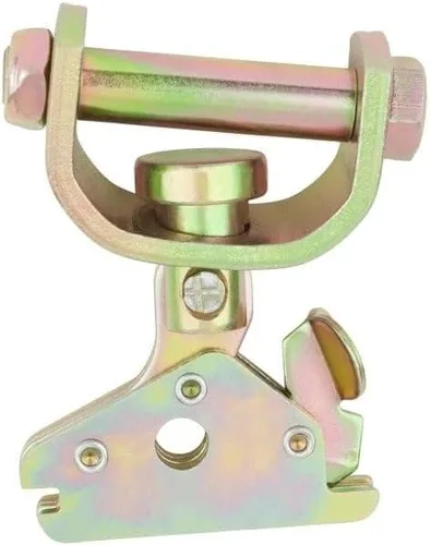 Vista 5 de Mytee Products E Track - Montaje giratorio de rodillo de pista - Capacidad de 3300 libras - Accesorios de riel de amarre de riel de amarre de riel E