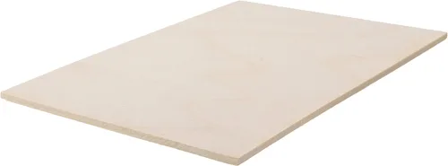 Vista 3 de Mandala Crafts Tablero de madera contrachapada de abedul báltico de 3 x 5 pulgadas, 16 hojas de madera finas para manualidades, modelo de grabado