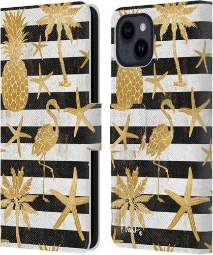 Vista 7 de Head Case Designs Funda de piel con licencia oficial de Paul Brent Agate Mermaid Coastal para iPhone 15