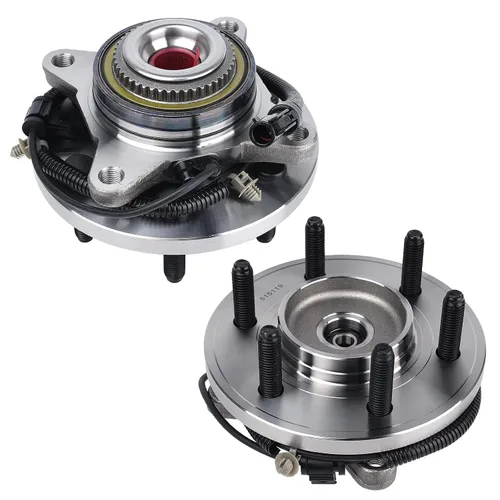 Vista 17 de 512150 2PCS Cojinete de rueda trasera y conjunto de cubo