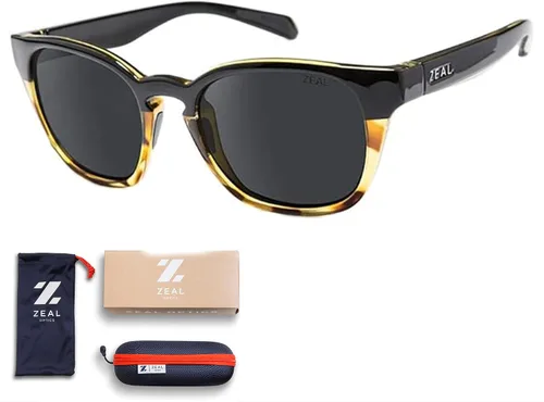 Vista 14 de Zeal Optics - Windsor - Polarized Sunglasses Women and Men - Plant-Based Sunglasses with Proflex Rubber for Stability