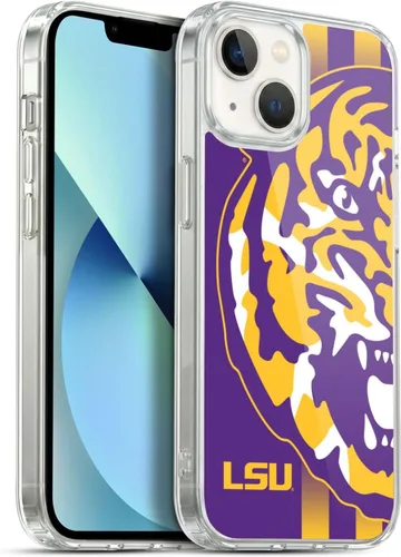 Vista 11 de Head Case Designs Funda de gel suave con licencia oficial de la Universidad Estatal de Louisiana LSU Camou compatible con Apple iPhone 7 Plus/iPhone