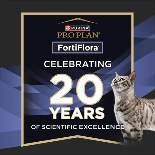 Vista 8 de Pro Plan Veterinary Diets FortiFlora Suplemento diario en polvo probiótico para gatos con apoyo digestivo y sistema inmunológico