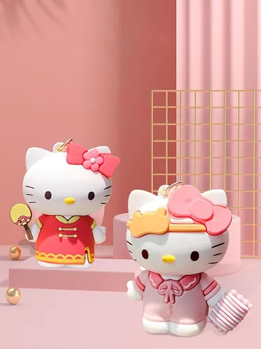 Vista 5 de SATBIR Llavero Kawaii para mujeres y niñas, lindo llavero, accesorios, bolso de moda, bolso de mano, dijes para automóvil, regalos