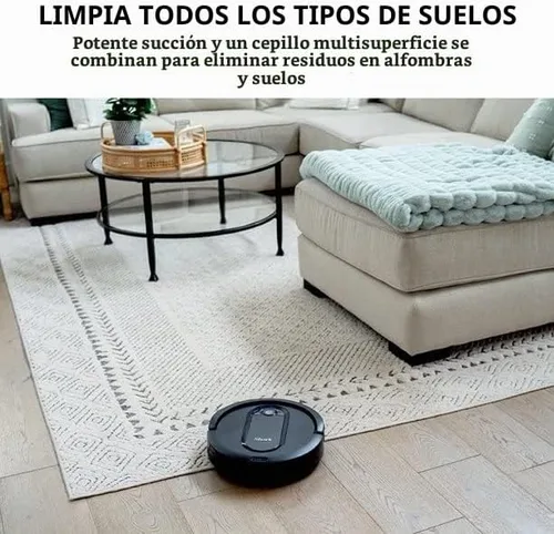 Vista 3 de Ninja EZ Robot Aspiradora Inteligente de Limpieza Multihabitación