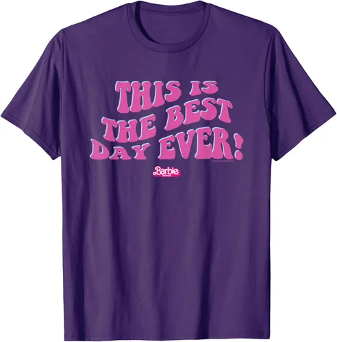 Vista 25 de Barbie Camiseta The Movie - This Is The Best Day Ever!, Negro