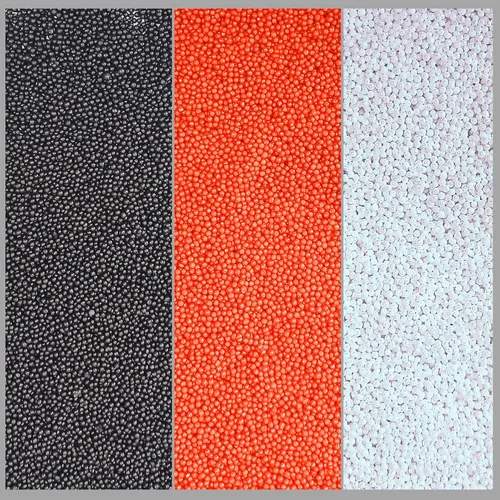 Vista 7 de Confect Sprinkles - Mezcla de perlas en plata, naranja, morado irlandés, negro y verde lima, bolas de discoteca comestibles para hornear, decoración