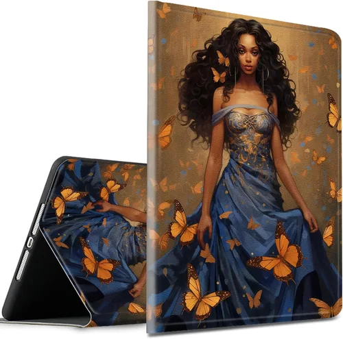 Vista 38 de Funda para tablet Kinlde Fire HD 10 (11ª generación 2021) Fire HD 10 Plus 2021, delgada, de piel sintética, con función atril, función atril