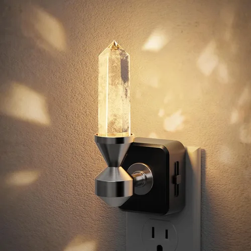 Vista 18 de JandCase Luz de Noche LED, Luces Nocturnas Regulables Enchufables en la Pared, Luz Nocturna Moderna con Sensor de Luz Automático de Encender/Apagar