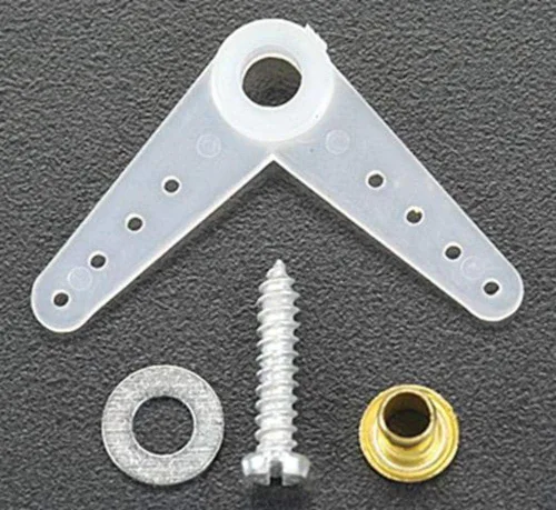 Vista 2 de Du-Bro 167 Conjunto de manivela de nailon de 90 grados (paquete de 2)