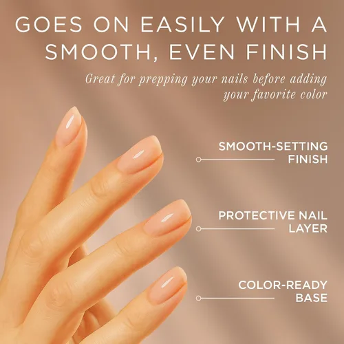 Vista 5 de Cote Beauty - Capa base fortalecedora de uñas, suaviza las uñas con extracto de cola de caballo, vegano, libre de crueldad, capa base fortalecedora