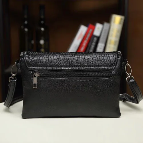 Vista 2 de 2020 Bolso de hombro para mujer, pequeño, negro, bolso de mano para mujer, bolso femenino, bolsos de noche para fiesta, bolsos de embrague