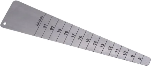 Vista 2 de 434" acero inoxidable barra de resorte pasador de medición Calibre relojería reparación de relojes pulsera banda milímetros y pulgadas