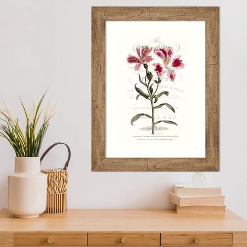 Vista 5 de Amanti Art Vision Studio - Lienzo decorativo para pared, 24 x 18 pulgadas, varietales de jardín de flores, arte de pared de flores, decoración