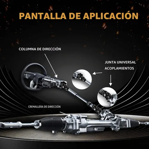 Vista 4 de 3/4-36 Spline X 3/4 "DD Negro Dirección Universal Junta Eje Único U Joint