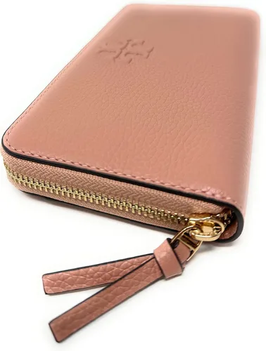 Vista 5 de Tory Birch 86004 689 Women's Long Wallet, Beige Pink, safety pink