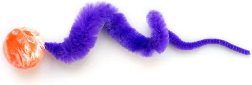Vista 3 de Dezi Roo Wiggly Ball - Paquete de 3 juguetes divertidos para gatos - Pelotas de juguete para gatos de interior - Diseñado por un veterinario felino
