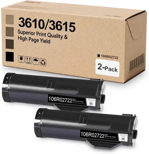 Vista 7 de C310 C315 Black Toner Cartridge 008R13325 High Capacity Replacement for Xerox C310 C315 C410 C415 Printer