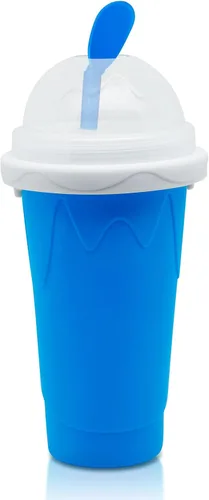 Vista 5 de Taza para Hacer Granizados, Fabricante de Tazas de Granizado, Taza para Jugo de Cola y Leche con Exprimidor, Taza Mágica de Congelación Rápida, Taza
