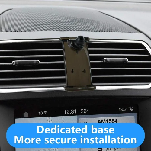 Vista 4 de Soporte para teléfono de coche para Ford Explorer 2016 2017 2018 2019 SUV Auto Interior Accesorios Mejor Teléfonos Celulares Montaje Teléfono Móvil