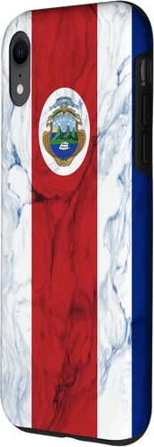 Vista 68 de Bandera de Costa Rica y fondo elegante - Funda del orgullo costarricense para iPhone 17