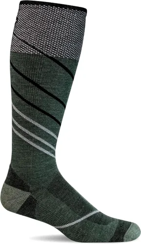 Vista 4 de Sockwell Calcetines de compresión graduados Pulse OTC Firm para hombre Carbón