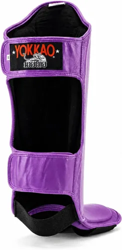 Vista 4 de YOKKAO Espinilleras Matrix Muay Thai Kickboxing MMA con rodilleras