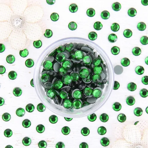 Vista 42 de Estrás para aplicar con calor - 6SS, 10SS, 16SS, 20SS, 30SS - 32 colores Iron-on hotfix rhinestones - add brilliant sparkle to apparel, denim
