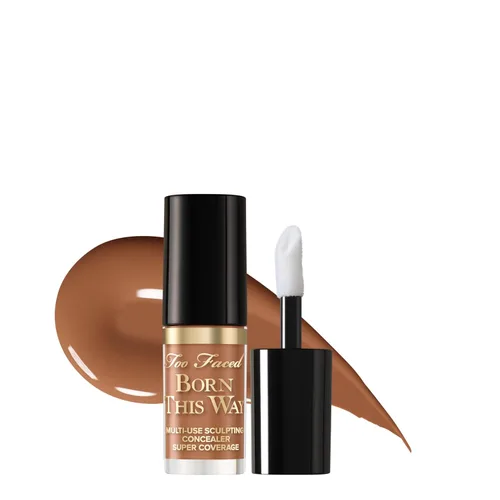 Vista 28 de Too Faced Born This Way Super Coverage Multi-Use Concealer Full-Coverage Hydrating Concealer for Dark Circles & Blemishes with Natural Finish
