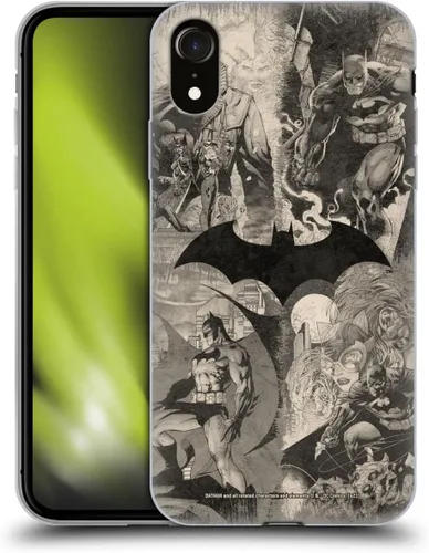 Vista 123 de Head Case Designs Funda de gel Hush con licencia oficial de Batman DC Comics #608 (protección de grado militar) compatible con Apple iPhone 7