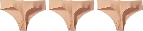 Vista 2 de Calvin Klein Women's Invisibles Seamless Thong Panties, 3 Pack