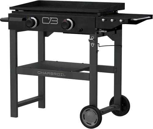 Vista 2 de Charbroil Serie Performance de 28" con 2 quemadores de gas propano con carro, negro - 463459924