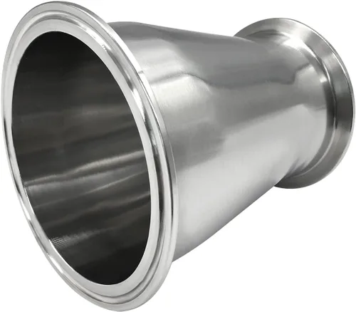 Vista 7 de Beduan Reductor Tri Clamp Férula Acero Inoxidable 304 Montaje Sanitario Tubo de 1.5" OD a 1" Tubo OD (Paquete de 1)