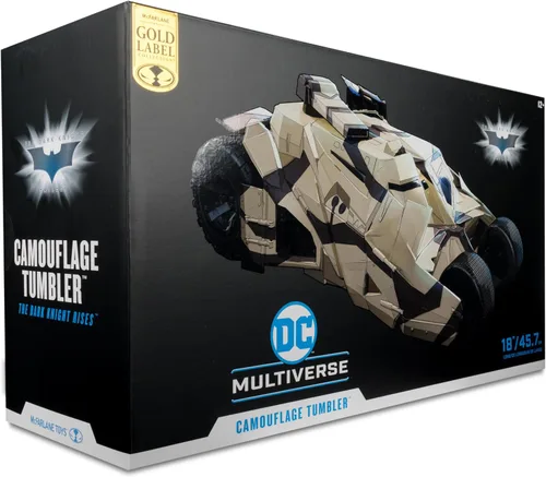Vista 12 de McFarlane Toys - DC Multiverse Tumbler de Camuflaje (The Dark Knight Rises) Vehículo Etiqueta Dorada