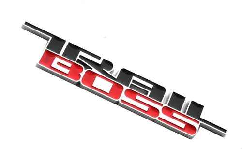 Vista 4 de Emblema Trail Boss 2019-2024 para coche, placa de identificación 3D de repuesto para Silverado 1500 2500 HD (cromado)