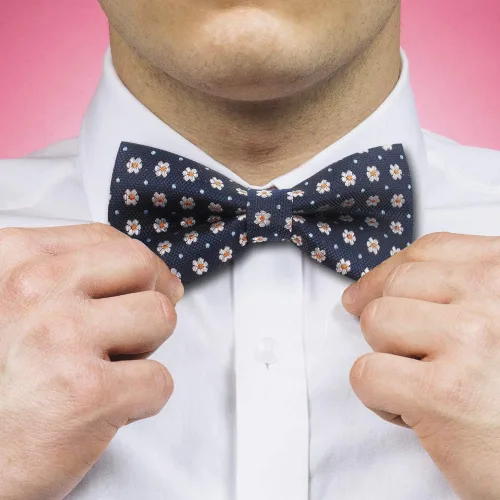 Vista 7 de Pajaritas ajustables preatadas para hombres y niños, regalos de boda