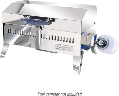 Vista 4 de Magma Productos Cabo Parrilla de gas + soporte de pedestal plegable de doble bloqueo