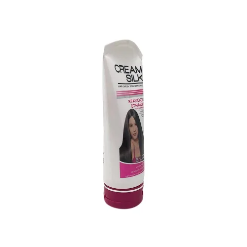 Vista 5 de Crema Acondicionador de Seda Destaca Recto Para Cabello Más Liso Creamsilk 6.1 fl oz
